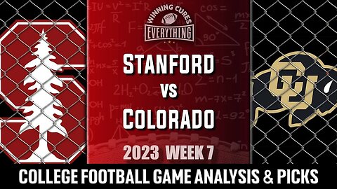 Stanford vs Colorado Picks & Prediction Against the Spread 2023 College Football Analysis