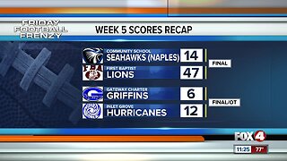 Week 5 Final Scores and Highlights High School Football Southwest Florida