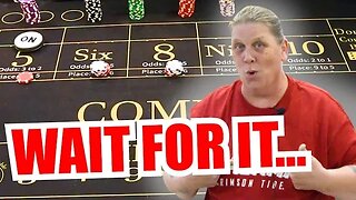 🔥LET THEM COOK🔥 30 Roll Craps Challenge - WIN BIG or BUST #353