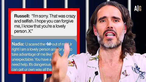 Nate the Lawyer Reacts to INSANE Russell Brand Texts