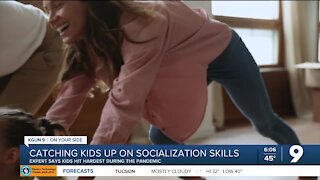 Catching kids up on socialization skills