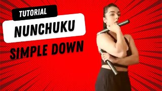 How to do nun chuks for beginners | nun chuku simple down tutorial