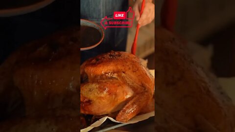 🎦 Just Started Roasting Turkey❗ #shorts @Homemade Recipes from Scratch