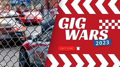 Gig Wars Official 24/7: Delivery & Rideshare Driver Live Stream Open Panel