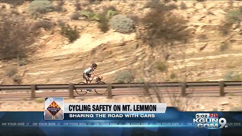 How cyclists and drivers can stay safe on Mt. Lemmon