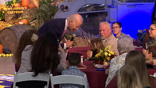 Creepy Biden likes "kids better than people," enjoys making a 6 years old little girl uncomfortable: "And I love your ears, I love them... how old are you, seventeen?"