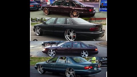 check out these classic cars impala and caprice. the last of the 90s muscle #inc near u #impala #ss
