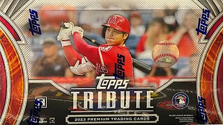 NEW RELEASE!!! 2023 TOPPS TRIBUTE BOX OPENING!!! Baseball Cards