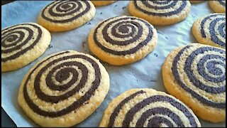 AMAZING BEAUTIFUL "SNAIL" COOKIES! UNFORGETTABLE TASTE #ASMR 133