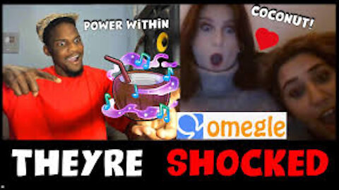 Singing Horrible Then Drinking Magic Coconut (Angel Voice) (Omegle Singing Reaction) @Billy Wilkins