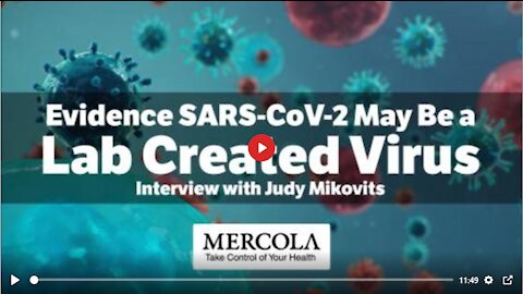 2020 MAY 24 Evidence SARS-CoV-2 May Be a Lab-Created Virus