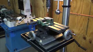 20 Inch Drill Press X-Y Table Install