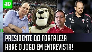 EXCLUSIVO! "Rogério Ceni foi IMPORTANTE, mas o Fortaleza..." Presidente Marcelo Paz ABRE O JOGO!