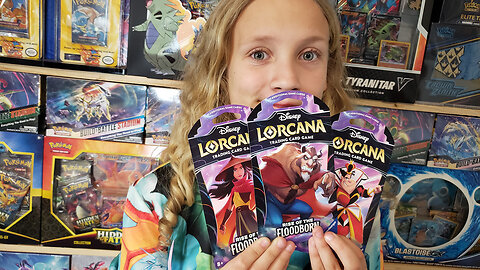 Lorcana Rise of Floodborn booster Pack Opening!