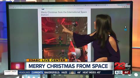 Christmas from outer space