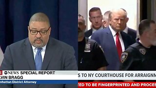 President Trump Pleads Not Guilty And Bragg’s Does Press Conference