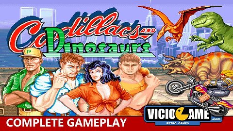 Cadillacs and Dinosaurs - The Second Cataclysm • Sega CD Gameplay