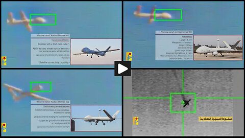 Hezbollah forces destroyed Israeli Elbit Hermes 900 UAV