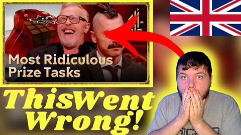 Americans First Time Ever Seeing | Mike Wozniak Gets A MOHAWK & Other Bonkers Prize Tasks Taskmaster