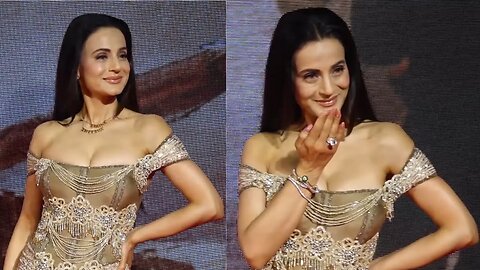 Ameesha Patel aka Sakina OMG! Look Can’t Believe She is 47yrs Old at Gadar 2 Success Party