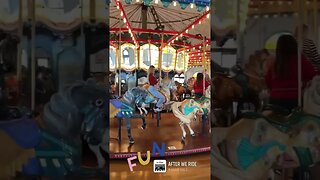 After We Ride - Santa Monica Pier Carousel 🎠 #shorts #santamonica #afterweride