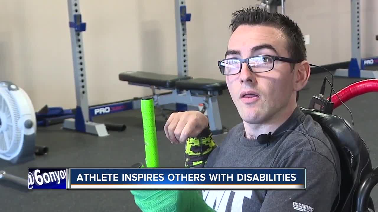 21-year-old athlete brings silver lining to canceled Limbitless Challenge