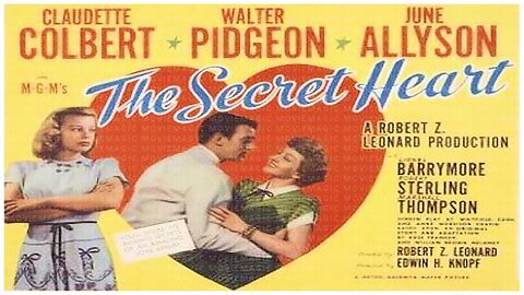 Night Movie Show - The Secret Heart - 1946 - Claudette Colbert