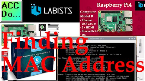 Raspberry Pi Finding MAC Address