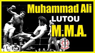 Boxe X Luta livre! Muhammad Ali Lutou MMA!