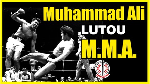 Boxe X Luta livre! Muhammad Ali Lutou MMA!