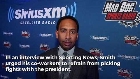 Stephen A. Smith Tells ESPN Reporters To Stay In Their Lane On Politics