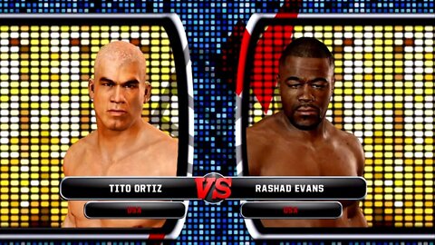UFC Undisputed 3 Gameplay Rashad Evans vs Tito Ortiz (Pride)