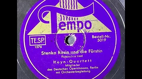 Heyn-Quartett - Stenka Rasin und die Fürstin