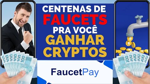 💲GANHE várias CRYPTOS com as FAUCETS da FAUCETPAY💲