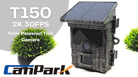 Campark T150 2K Trail Camera - Full Review | Setup | App | Samples - Includes Solar Panel