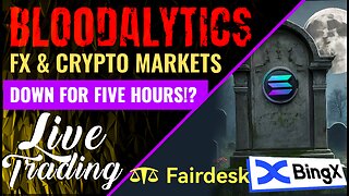 ⏰ 5 Hours Down, Can Solana Bounce Back From This Outage? - Live Trading w/ Crypto Blood
