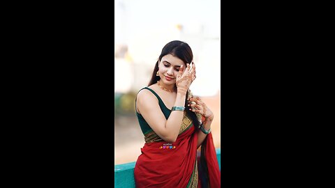 cute saree girl 😍