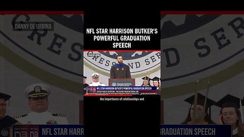 NFL Star Harrison Butker's Powerful Graduation Speech