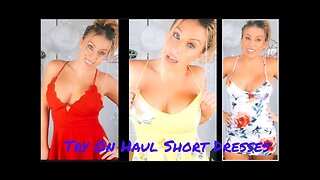 Short Hot Dresses Try On Haul