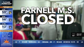 Farnell Middle School closing for 2 days over coronavirus concerns