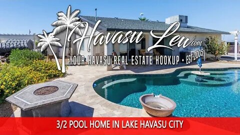3 Bedroom Pool Home in Lake Havasu 3011 Aladdin Dr MLS 1023570