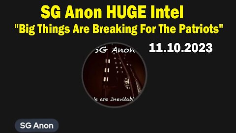 SG Anon HUGE Intel Nov 10: "Dr.Meri Crouley Interviews SG Anon w/ On The Current Situation Globally"