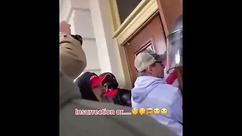 Video emerges of Capitol police smiling while HOLDING DOORS OPEN for Protesters on J6