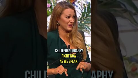 Blake Lively EXPOSES Human Trafficking & Pedophilia