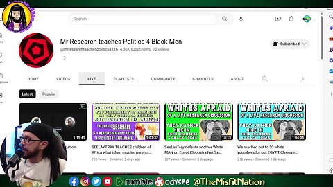 Mr. Research LIED, Deleted Video and Emails to Cover his Fear of Crishaun the Don