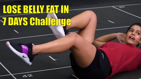 LOSE BELLY FAT IN 7 DAYS Challenge | Lose Belly Fat In 1 Week At Home