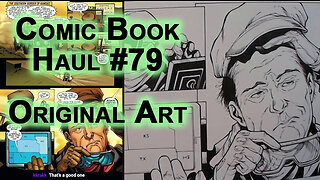 Comic Book Haul #79: Original Art, Khoi Pham & Tom Grummett, Avengers & Aquaman [ASMR Comics]