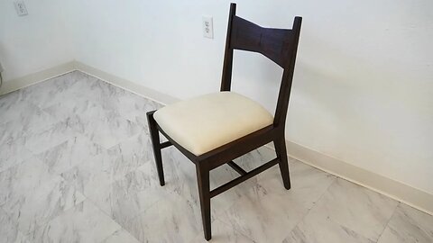 Furniture Restoration - Refinishing a Mid Century Chair from a Thrift Store