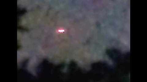 REAL UFO sighting caught on CAMERA