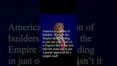 Donald Trump Quotes - America is a nation of builders...